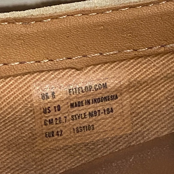 Womens FITFLOP SUPERSKATE silver metallic snake print loader slipper shoes - Picture 11 of 11